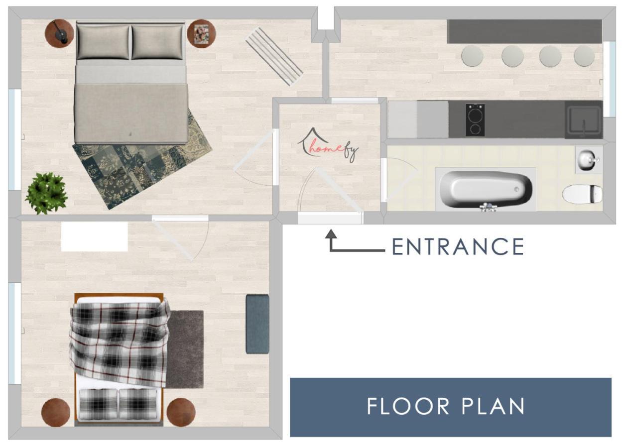 Homefy Apartment Blueberry - Nahe City - Netflix Έσσεν Εξωτερικό φωτογραφία